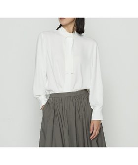 【コムサ/COMME CA】のマットサテン タイ付 ハイネックブラウス 人気、トレンドファッション・服の通販 founy(ファニー) ファッション Fashion レディースファッション Fashion for Women トップス・カットソー Cut & Sew Tops シャツ・ブラウス・オフィスカジュアル Elegant Blouses & Button-Ups エレガント 上品 Elegant カフス Cuff Design サテン Satin, Glossy Fabric シンプル Simple, Minimal スタイリッシュ Stylish, Fashionable センター Center, Center Line トレンド Trend, Trending Now ドレープ Drape, Draping Fabric ハイネック High Neck, Mock Neck フェミニン Feminine, Girly フロント Front, Front Design ベーシック Basic, Essential リボン Ribbon, Bow ループ Loop, Loop Knit |ID:prp329100004744397