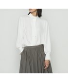 【コムサ/COMME CA】のマットサテン タイ付 ハイネックブラウス 01:ホワイト|ID: prp329100004744397 ipo3291000000034291498