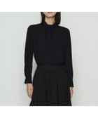 【コムサ/COMME CA】のマットサテン タイ付 ハイネックブラウス 05:ブラック|ID: prp329100004744397 ipo3291000000034291500