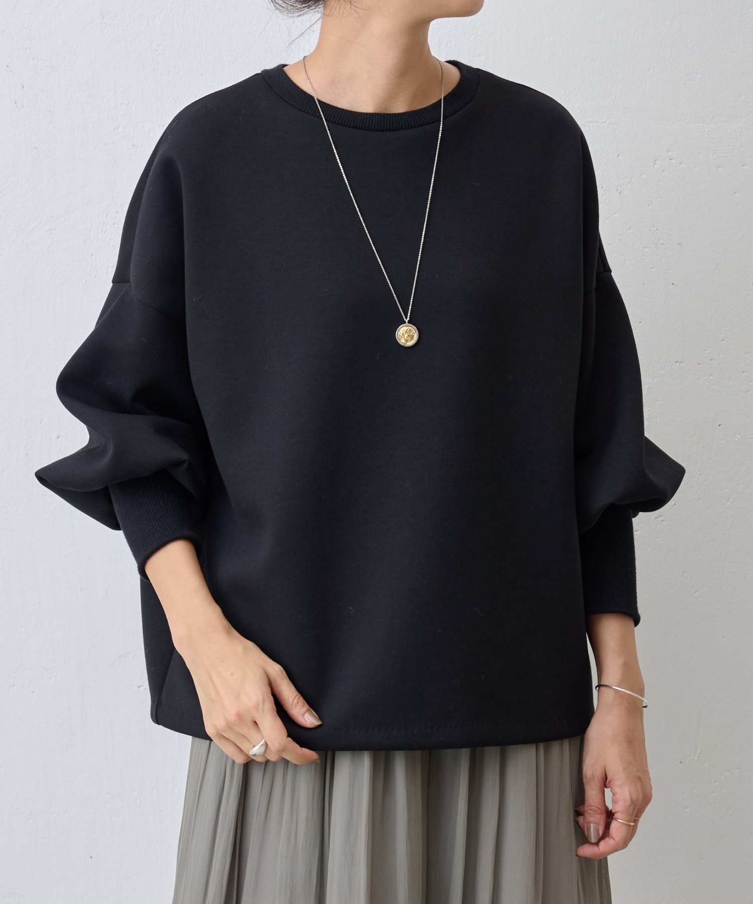 【ビアズリー/BEARDSLEY】のダンボールパフトレーナー インテリア・キッズ・メンズ・レディースファッション・服の通販 founy(ファニー) 　ファッション　Fashion　レディースファッション　Fashion for Women　アクセサリー　Fashion Accessories　スウェット / スエット　Sweatshirt, Sweatwear　セットアップ　Set-Up, Coordinated Outfit　バランス　Balance, Style Balance　再入荷　Restock / Back in Stock　おすすめ　Recommended / Our Picks　ブラック|ID: prp329100004744429 ipo3291000000034513038