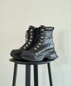 【ハレ/HARE】のモードマウンテンブーツ 人気、トレンドファッション・服の通販 founy(ファニー) ファッション Fashion レディースファッション Fashion for Women おすすめ Recommended / Our Picks クッション Cushion, Throw Pillow セットアップ Set-Up, Coordinated Outfit デニム Denim, Jeans Material トレンド Trend, Trending Now ミドル Middle Length, Mid Height メタル Metal, Metal Parts thumbnail ブラック09|ID: prp329100004744440 ipo3291000000034292099