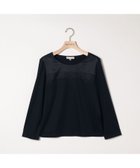 【スキャパ/SCAPA】のレースコンビジャージ長袖カットソー ネイビー|ID: prp329100004744450 ipo3291000000034382656