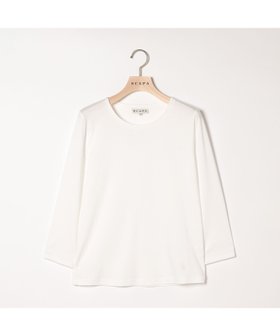 【スキャパ/SCAPA】のクリアスムースカットソー 人気、トレンドファッション・服の通販 founy(ファニー) ファッション Fashion レディースファッション Fashion for Women トップス・カットソー Cut & Sew Tops カットソー・ベーシックTシャツ Cut-and-Sewn Tops / Stretch Tees & Basics シンプル Simple, Minimal ジャケット Jacket, Outerwear スタイリッシュ Stylish, Fashionable ボトム Bottoms, Lower Wear 長袖 Long Sleeve, Full Sleeve |ID:prp329100004744451