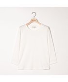 【スキャパ/SCAPA】のクリアスムースカットソー ホワイト|ID: prp329100004744451 ipo3291000000034382661