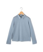 【キース/KEITH】の【Lサイズ】ジーケリー天竺カットソー 人気、トレンドファッション・服の通販 founy(ファニー) ファッション Fashion レディースファッション Fashion for Women トップス・カットソー Cut & Sew Tops カットソー・ベーシックTシャツ Cut-and-Sewn Tops / Stretch Tees & Basics エレガント 上品 Elegant カットソー Cut and Sewn Top シンプル Simple, Minimal フロント Front, Front Design ボトム Bottoms, Lower Wear 長袖 Long Sleeve, Full Sleeve thumbnail ブルー|ID: prp329100004744469 ipo3291000000034292315