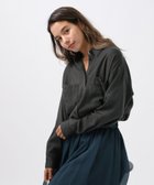 【ベイフロー/BAYFLOW】の起毛感のある生地 2WAYスタンダード起毛シャツ チャコール18|ID: prp329100004744534 ipo3291000000034293386