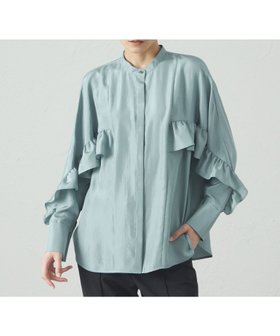 【キャスト/CAST】の【1枚で着映える】フリルブラウス 人気、トレンドファッション・服の通販 founy(ファニー) ファッション Fashion レディースファッション Fashion for Women トップス・カットソー Cut & Sew Tops シャツ・ブラウス・オフィスカジュアル Elegant Blouses & Button-Ups インナー Innerwear 春 Spring 秋 Autumn コンビ Combo, Combination Style シルク Silk, 100% Silk フリル Frill, Ruffle S/S・春夏 SS, Spring/Summer, Warm Season おすすめ Recommended / Our Picks 夏 Summer |ID:prp329100004744535