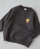 【デビロック/devirock / KIDS】のデビラボ プリント 裏起毛 BOXシルエット トレーナー トレーナー トップス 25AW 001-ポテト-スミクロ|ID: prp329100004744567 ipo3291000000034995725