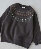 【デビロック/devirock / KIDS】のデビラボ プリント 裏起毛 BOXシルエット トレーナー トレーナー トップス 25AW 008-ノルディック-スミクロ|ID: prp329100004744567 ipo3291000000034995732