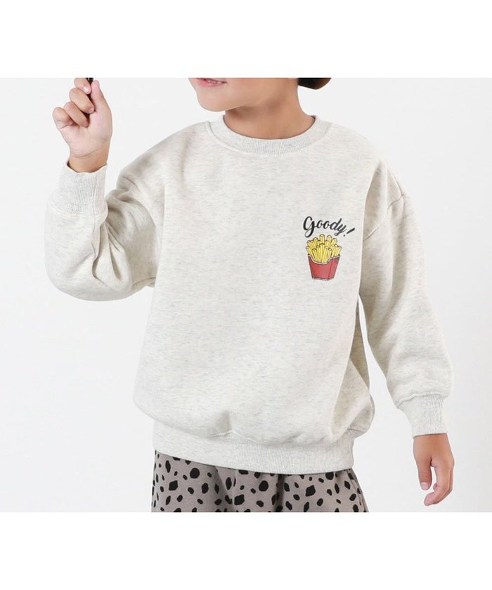 【デビロック/devirock / KIDS】のデビラボ プリント 裏起毛 BOXシルエット トレーナー トレーナー トップス 25AW インテリア・キッズ・メンズ・レディースファッション・服の通販 founy(ファニー) https://founy.com/ ファッション Fashion キッズファッション Fashion for Kids トップス・カットソー Cut & Sew Tops トレンド Trend, Trending Now トレーナー Sweatshirt, Trainer プリント Print, Printed Pattern おすすめ Recommended / Our Picks 2025年 2025 2025-2026秋冬・A/W Autumn/Winter 2025–26 AW25–26 |ID: prp329100004744567 ipo3291000000035107371