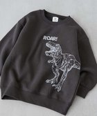 【デビロック/devirock / KIDS】のデビラボ プリント 裏起毛 BOXシルエット トレーナー トレーナー トップス 25AW 004-恐竜-スミクロ|ID: prp329100004744567 ipo3291000000035107383