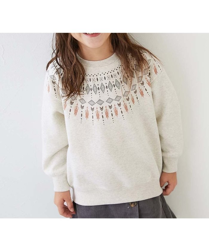 【デビロック/devirock / KIDS】のデビラボ プリント 裏起毛 BOXシルエット トレーナー トレーナー トップス 25AW インテリア・キッズ・メンズ・レディースファッション・服の通販 founy(ファニー) https://founy.com/ ファッション Fashion キッズファッション Fashion for Kids トップス・カットソー Cut & Sew Tops トレンド Trend, Trending Now トレーナー Sweatshirt, Trainer プリント Print, Printed Pattern おすすめ Recommended / Our Picks 2025年 2025 2025-2026秋冬・A/W Autumn/Winter 2025–26 AW25–26 |ID: prp329100004744567 ipo3291000000035213965