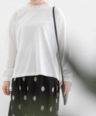 【プードゥドゥ/POU DOU DOU】のUSコットン天竺フリル衿カットソー 人気、トレンドファッション・服の通販 founy(ファニー) ファッション Fashion レディースファッション Fashion for Women トップス・カットソー Cut & Sew Tops カットソー・ベーシックTシャツ Cut-and-Sewn Tops / Stretch Tees & Basics おすすめ Recommended / Our Picks インナー Innerwear カットソー Cut and Sewn Top シンプル Simple, Minimal スマート Smart, Elegant フォルム Silhouette, Form フリル Frill, Ruffle リラックス Relax, Relaxed Fit thumbnail オフホワイト|ID: prp329100004744802 ipo3291000000034296674