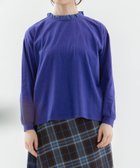 【プードゥドゥ/POU DOU DOU】のUSコットン天竺フリル衿カットソー 人気、トレンドファッション・服の通販 founy(ファニー) ファッション Fashion レディースファッション Fashion for Women トップス・カットソー Cut & Sew Tops カットソー・ベーシックTシャツ Cut-and-Sewn Tops / Stretch Tees & Basics おすすめ Recommended / Our Picks インナー Innerwear カットソー Cut and Sewn Top シンプル Simple, Minimal スマート Smart, Elegant フォルム Silhouette, Form フリル Frill, Ruffle リラックス Relax, Relaxed Fit thumbnail ダークブルー|ID: prp329100004744802 ipo3291000000034296681