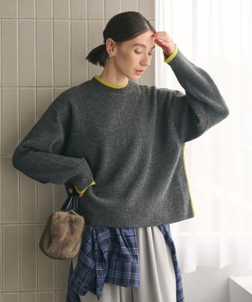 【ビューティ&ユース ユナイテッドアローズ/BEAUTY&YOUTH / UNITED ARROWS】のネップカラーライン クルーネック ニットプルオーバー 人気、トレンドファッション・服の通販 founy(ファニー) ファッション Fashion レディースファッション Fashion for Women トップス・カットソー Cut & Sew Tops ニット Knit Tops & Sweaters カジュアルプルオーバー・ニットトップス Pullovers & Knit Tops / Casual Pullovers ショルダー Shoulder, Shoulder Strap スラックス Slacks, Dress Pants チェック Check, Plaid, Tartan デニム Denim, Jeans Material ドロップ Drop Shoulder, Dropped Style 定番 Standard, Basic Item ネップ Nepp, Slub Yarn 人気 Popular, Best Seller ボトム Bottoms, Lower Wear リラックス Relax, Relaxed Fit ワイド Wide, Wide Fit |ID:prp329100004744811
