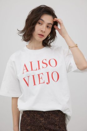 【クリエ コンフォルト/crie conforto】のALISO VIEJO Tシャツ 人気、トレンドファッション・服の通販 founy(ファニー) ファッション Fashion レディースファッション Fashion for Women トップス・カットソー Cut & Sew Tops シャツ・ブラウス・オフィスカジュアル Elegant Blouses & Button-Ups ロングTシャツ・Tシャツ Longline T-Shirts & Tees おすすめ Recommended / Our Picks カットソー Cut and Sewn Top カリフォルニア California, Cali Style バランス Balance, Style Balance ビッグ Big, Oversized ビンテージ Vintage, Retro Style フロント Front, Front Design ボトム Bottoms, Lower Wear |ID:prp329100004744824