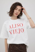 【クリエ コンフォルト/crie conforto】のALISO VIEJO Tシャツ 人気、トレンドファッション・服の通販 founy(ファニー) ファッション Fashion レディースファッション Fashion for Women トップス・カットソー Cut & Sew Tops シャツ・ブラウス・オフィスカジュアル Elegant Blouses & Button-Ups ロングTシャツ・Tシャツ Longline T-Shirts & Tees おすすめ Recommended / Our Picks カットソー Cut and Sewn Top カリフォルニア California, Cali Style バランス Balance, Style Balance ビッグ Big, Oversized ビンテージ Vintage, Retro Style フロント Front, Front Design ボトム Bottoms, Lower Wear thumbnail WHT|ID: prp329100004744824 ipo3291000000034296973