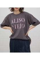 【クリエ コンフォルト/crie conforto】のALISO VIEJO Tシャツ 人気、トレンドファッション・服の通販 founy(ファニー) ファッション Fashion レディースファッション Fashion for Women トップス・カットソー Cut & Sew Tops シャツ・ブラウス・オフィスカジュアル Elegant Blouses & Button-Ups ロングTシャツ・Tシャツ Longline T-Shirts & Tees おすすめ Recommended / Our Picks カットソー Cut and Sewn Top カリフォルニア California, Cali Style バランス Balance, Style Balance ビッグ Big, Oversized ビンテージ Vintage, Retro Style フロント Front, Front Design ボトム Bottoms, Lower Wear thumbnail C.GRY|ID: prp329100004744824 ipo3291000000034296978