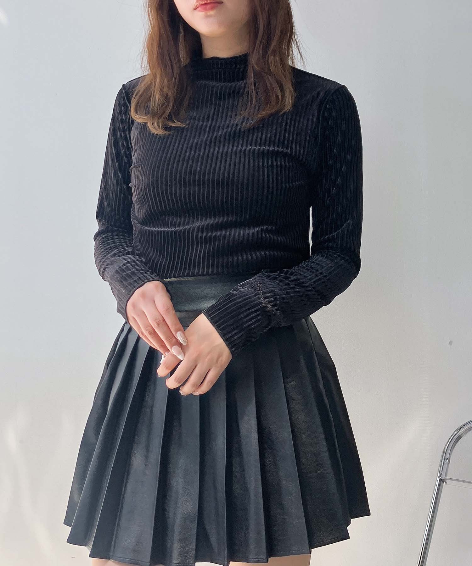 【アズノウアズ プラス/AS KNOW AS plus】の♪アソートシアー ハイネックトップス インテリア・キッズ・メンズ・レディースファッション・服の通販 founy(ファニー) 　ファッション　Fashion　レディースファッション　Fashion for Women　トップス・カットソー　Cut & Sew Tops　インナー　Innerwear　シアー　Sheer, See-Through　シンプル　Simple, Minimal　人気　Popular, Best Seller　ハイネック　High Neck, Mock Neck　レース　Lace, Lace Fabric　再入荷　Restock / Back in Stock　BKSTベロア|ID: prp329100004744830 ipo3291000000034509214