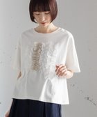 【プードゥドゥ/POU DOU DOU】のランダムフリルTee 人気、トレンドファッション・服の通販 founy(ファニー) ファッション Fashion レディースファッション Fashion for Women コンパクト Compact, Small Size ストライプ Stripe, Striped Pattern スマート Smart, Elegant フリル Frill, Ruffle フロント Front, Front Design ランダム Random, Irregular thumbnail オフホワイト|ID: prp329100004744839 ipo3291000000034297189