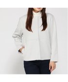 【クロコダイル/CROCODILE】の微起毛素材 ノーカラー ブルゾン 人気、トレンドファッション・服の通販 founy(ファニー) ファッション Fashion レディースファッション Fashion for Women アウター Coat / Outerwear Collection ブルゾンジャケット・スポーティアウター Blouson Jackets ブルゾン Blouson, Bomber Jacket エレガント 上品 Elegant thumbnail グレー|ID: prp329100004744841 ipo3291000000034297201