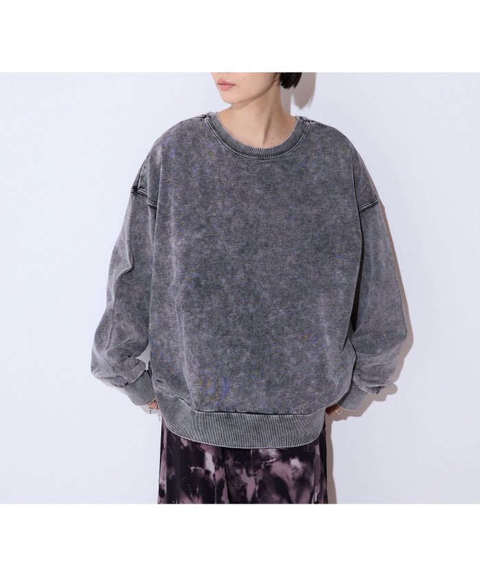 【ジーナシス/JEANASiS】のWEB限定/バックオープンブリーチプルオーバー インテリア・キッズ・メンズ・レディースファッション・服の通販 founy(ファニー) https://founy.com/ ファッション Fashion レディースファッション Fashion for Women トップス・カットソー Cut & Sew Tops カジュアルプルオーバー・ニットトップス Pullovers & Knit Tops / Casual Pullovers バッグ Bags おすすめ Recommended / Our Picks カットソー Cut and Sewn Top フレア Flare, Flared ブリーチ Bleach, Washed Finish ロング Long, Long-Length ワイド Wide, Wide Fit 長袖 Long Sleeve, Full Sleeve |ID: prp329100004744855 ipo3291000000034781608