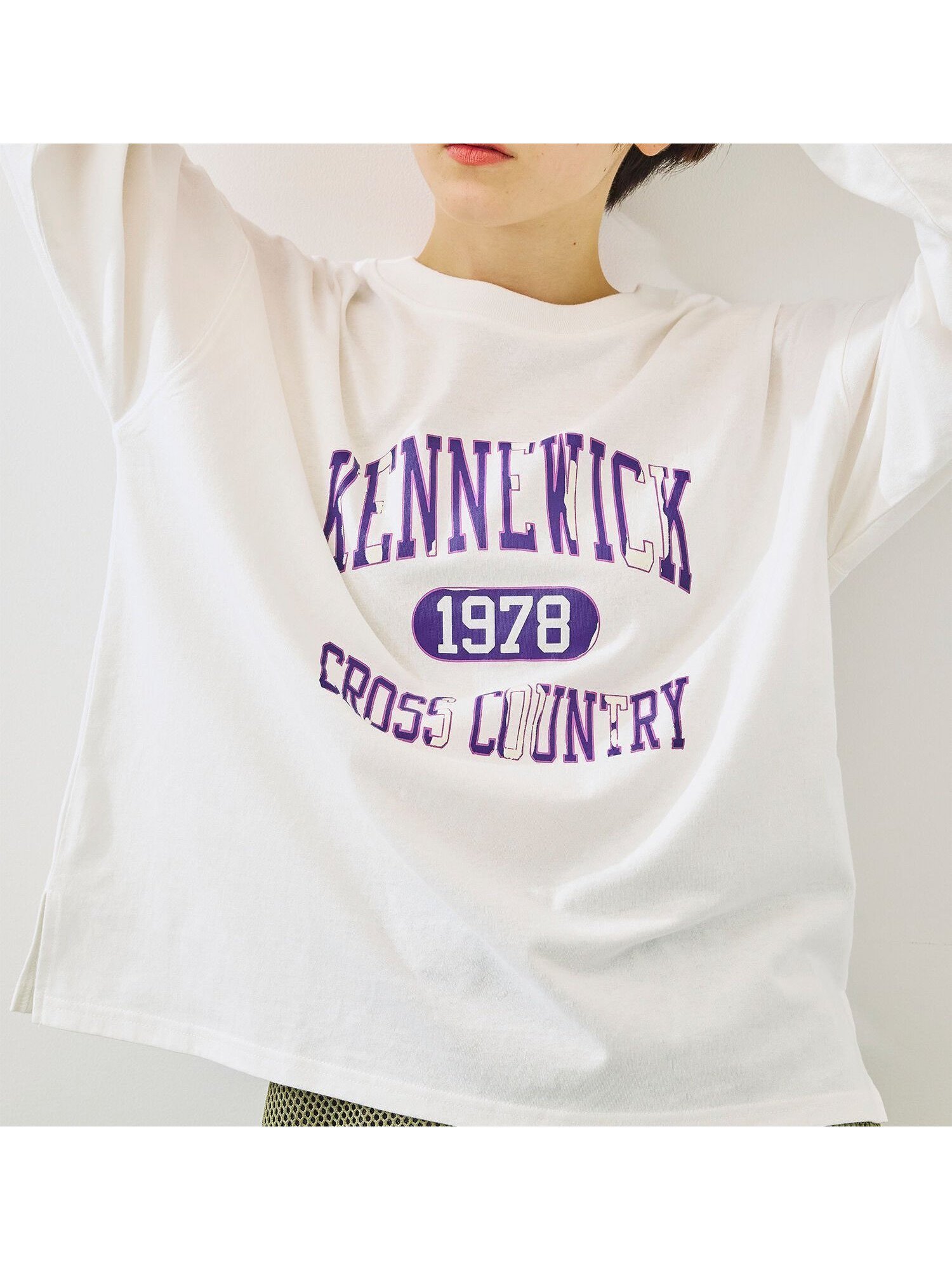 【サマンサモスモス/Samansa Mos2】の柄アソートフロッキープリントロングTシャツ 人気、トレンドファッション・服の通販 founy(ファニー) ファッション Fashion レディースファッション Fashion for Women トップス・カットソー Cut & Sew Tops シャツ・ブラウス・オフィスカジュアル Elegant Blouses & Button-Ups ロングTシャツ・Tシャツ Longline T-Shirts & Tees シンプル Simple, Minimal ジャケット Jacket, Outerwear デニム Denim, Jeans Material プリント Print, Printed Pattern ロング Long, Long-Length other-1|ID: prp329100004744903 ipo3291000000034412416