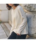 【エーグル/AIGLE】のサイドスリットボタン クルーネックフリースプルオーバー オフホワイト|ID: prp329100004744918 ipo3291000000034407836