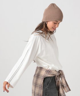 【ベイフロー/BAYFLOW】のスパンコールラインロングスリーブT 人気、トレンドファッション・服の通販 founy(ファニー) ファッション Fashion レディースファッション Fashion for Women おすすめ Recommended / Our Picks シンプル Simple, Minimal スパンコール Sequins, Sequin Embellishment スリーブ Sleeve, Long Sleeve / Short Sleeve ロング Long, Long-Length |ID:prp329100004744947