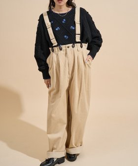 【フリークスストア/FREAK'S STORE】の別注 コーデュロイ サスペンダー付き ビッグ2タックパンツ 25AW 人気、トレンドファッション・服の通販 founy(ファニー) ファッション Fashion レディースファッション Fashion for Women パンツ Pants & Trousers 2025年 2025 2025-2026秋冬・A/W Autumn/Winter 2025–26 AW25–26 冬 Winter / This Winter コーデュロイ Corduroy, Cord Fabric サスペンダー Suspenders, Braces スペシャル Special, Limited Edition ビッグ Big, Oversized メンズ Men's, Menswear ワーク Workwear, Utility Style 別注 Limited Edition, Custom Order A/W・秋冬 Autumn/Winter |ID:prp329100004744970