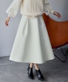 【ガール/GIRL】のボンディング タック フレアスカート OWH|ID: prp329100004745005 ipo3291000000034577788