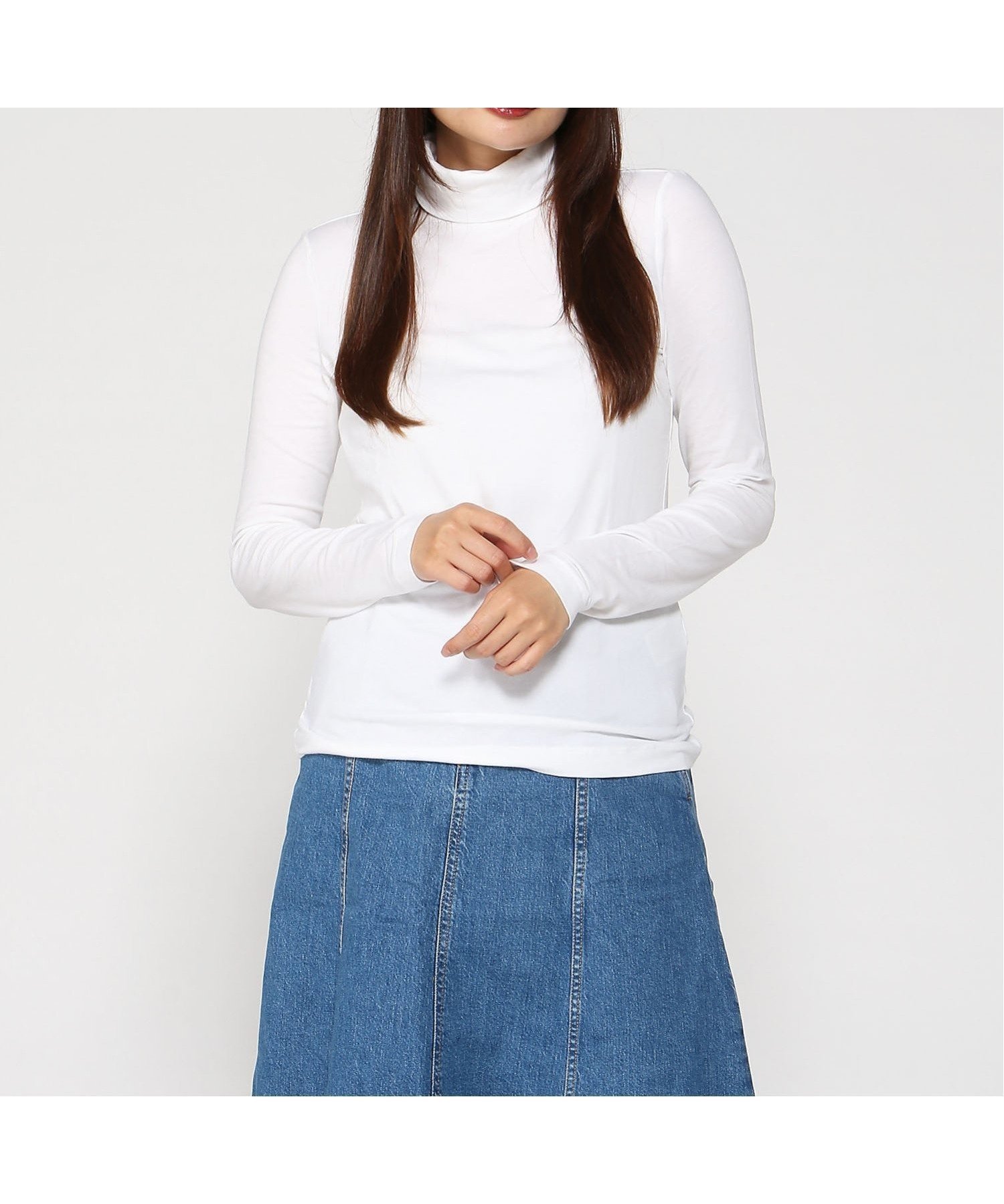 【バナナリパブリック ファクトリーストア/BANANA REPUBLIC FACTORY STORE】のBANANA REPUBLIC FACTORY STORE LS TIMELESS TNECK インテリア・キッズ・メンズ・レディースファッション・服の通販 founy(ファニー)  ファッション Fashion レディースファッション Fashion for Women WHITE|ID: prp329100004745019 ipo3291000000034299849