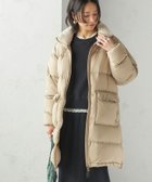 【シップス フォー ウィメン/SHIPS】の【SHIPS別注】TAION 手洗い可能 ネック ボア ダウン コート ベージュ|ID: prp329100004745065 ipo3291000000034851004