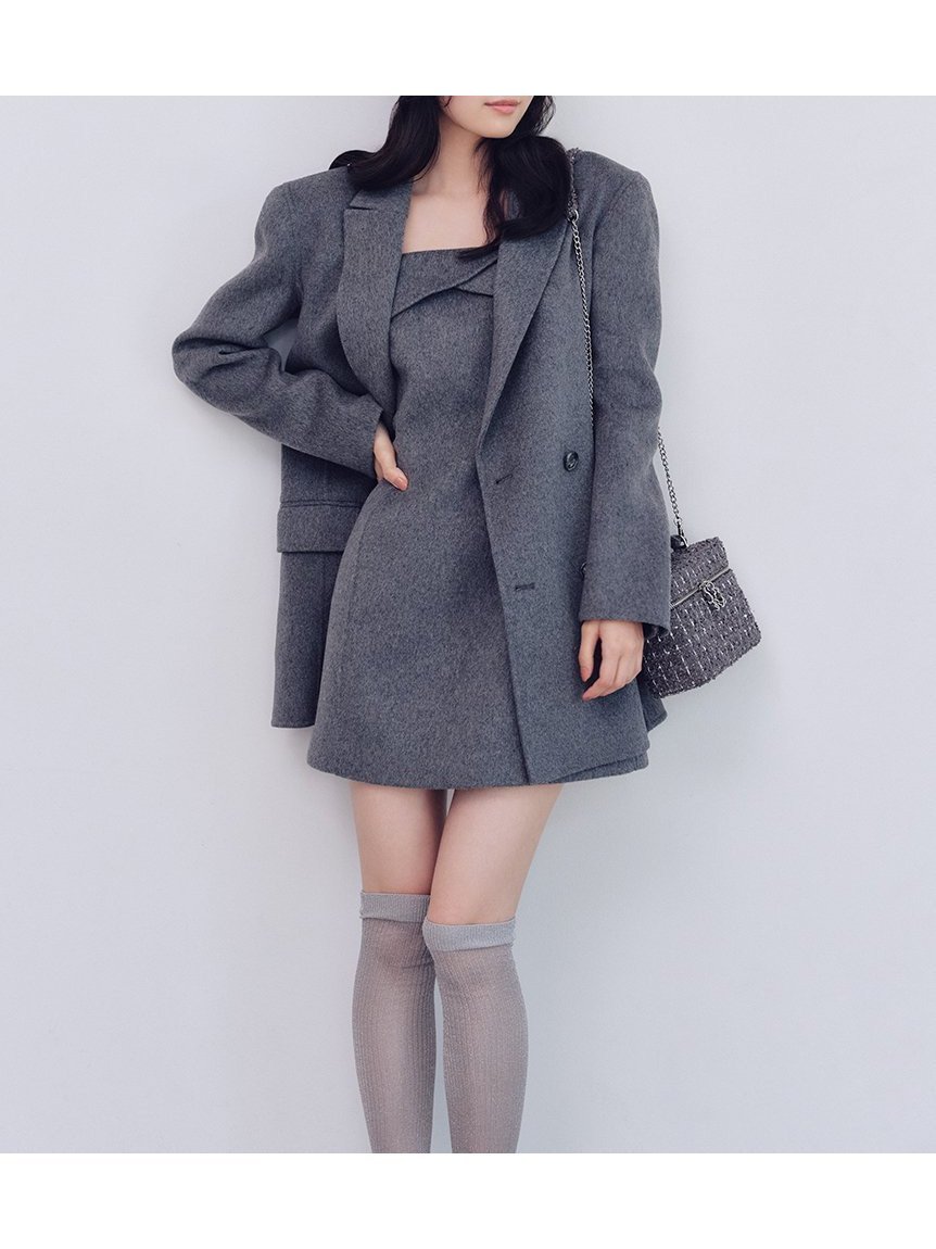 【スナイデル/SNIDEL】のベアミニワンピース 人気、トレンドファッション・服の通販 founy(ファニー) 　ファッション　Fashion　レディースファッション　Fashion for Women　ワンピース　Dresses　ウェーブ　Wavy Pattern　カットソー　Cut and Sewn Top　コンパクト　Compact, Small Size　軽量　Lightweight, Ultra Light　ストレート　Straight, Straight Cut　スマート　Smart, Elegant　トレンド　Trend, Trending Now　フォルム　Silhouette, Form　ラップ　Wrap, Wrap Design　冬　Winter / This Winter　おすすめ　Recommended / Our Picks　 other-1|ID: prp329100004745078 ipo3291000000034300489