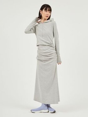 【エミ/emmi】 カットソーフーディーワンピース人気、トレンドファッション・服の通販 founy(ファニー) ファッション Fashion レディースファッション Fashion for Women ワンピース Dresses おすすめ Recommended / Our Picks ギャザー Gathered, Ruffled スマート Smart, Elegant スリム Slim, Slim Fit ブルゾン Blouson, Bomber Jacket |ID:prp329100004745090