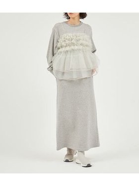 【エミ/emmi】 【セットアイテム】チュールビスチェ×裏毛ワンピースセット人気、トレンドファッション・服の通販 founy(ファニー) ファッション Fashion レディースファッション Fashion for Women ワンピース Dresses スマート Smart, Elegant チュール Tulip, Tulip Motif ビスチェ Bustier, Corset Top ポケット Pocket, Pocket Detail |ID:prp329100004745091