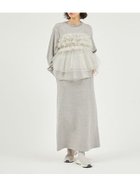 【エミ/emmi】の【セットアイテム】チュールビスチェ×裏毛ワンピースセット 人気、トレンドファッション・服の通販 founy(ファニー) ファッション Fashion レディースファッション Fashion for Women ワンピース Dresses スマート Smart, Elegant チュール Tulip, Tulip Motif ビスチェ Bustier, Corset Top ポケット Pocket, Pocket Detail thumbnail GRY[006]|ID: prp329100004745091 ipo3291000000034300619