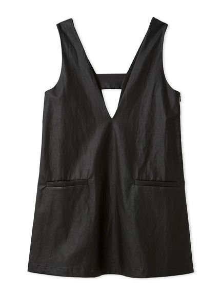 【エミ/emmi】のミニジャンパースカート インテリア・キッズ・メンズ・レディースファッション・服の通販 founy(ファニー) 　ファッション　Fashion　レディースファッション　Fashion for Women　スカート　Skirts　クラッシュ　Distressed, Crashed Style　スマート　Smart, Elegant　タイツ　Tights, Legwear　ツイード　Twill, Twill Weave　トレンド　Trend, Trending Now　ミックス　Mix, Mixed Style　今季　This Season, Current Season　BLK[009]|ID: prp329100004745094 ipo3291000000034300627