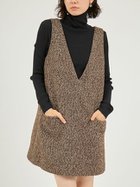 【エミ/emmi】のミニジャンパースカート 人気、トレンドファッション・服の通販 founy(ファニー) ファッション Fashion レディースファッション Fashion for Women スカート Skirts クラッシュ Distressed, Crashed Style スマート Smart, Elegant タイツ Tights, Legwear ツイード Twill, Twill Weave トレンド Trend, Trending Now ミックス Mix, Mixed Style 今季 This Season, Current Season thumbnail BRW[058]|ID: prp329100004745094 ipo3291000000034300629