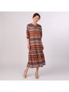 【スキャパ/SCAPA】のコモンサラサボーダーワンピース 人気、トレンドファッション・服の通販 founy(ファニー) ファッション Fashion レディースファッション Fashion for Women ワンピース Dresses バランス Balance, Style Balance ボーダー Border, Stripe thumbnail オレンジ|ID: prp329100004745099 ipo3291000000034300665