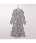 【スキャパ/SCAPA】の【WEB限定】サラサフラワープリントワンピース 人気、トレンドファッション・服の通販 founy(ファニー) ファッション Fashion レディースファッション Fashion for Women ワンピース Dresses オリエンタル Oriental Pattern フェミニン Feminine, Girly フラワー Flower, Floral プリント Print, Printed Pattern モチーフ Motif, Design Theme リボン Ribbon, Bow リラックス Relax, Relaxed Fit thumbnail グレー|ID: prp329100004745105 ipo3291000000034300722