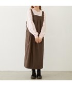 【ミルクフェド/MILKFED.】のMILKFED./FAUX LEATHER TUCK DRESS 人気、トレンドファッション・服の通販 founy(ファニー) ファッション Fashion レディースファッション Fashion for Women ワンピース Dresses フォーマル・パーティードレス・結婚式用ドレス Elegant & Casual Dresses thumbnail BROWN|ID: prp329100004745123 ipo3291000000034300871