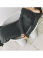 【フレイ アイディー/FRAY I.D】の3wayリボンオフショルニットワンピース 人気、トレンドファッション・服の通販 founy(ファニー) ファッション Fashion レディースファッション Fashion for Women ワンピース Dresses ニットワンピース Knit Dresses クール Cool, Chic シアー Sheer, See-Through シンプル Simple, Minimal スマート Smart, Elegant チュール Tulip, Tulip Motif バランス Balance, Style Balance ビッグ Big, Oversized フィット Fit, Slim Fit リボン Ribbon, Bow ワンショル One Shoulder, Asymmetrical thumbnail GRY[006]|ID: prp329100004745149 ipo3291000000034301242
