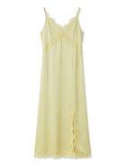 【フレイ アイディー/FRAY I.D】のWEB限定カラー レーストリムキャミワンピース 人気、トレンドファッション・服の通販 founy(ファニー) ファッション Fashion レディースファッション Fashion for Women ワンピース Dresses キャミソールワンピース Camisole Dresses キャミソール Camisole, Spaghetti Strap Top 今季 This Season, Current Season サテン Satin, Glossy Fabric スマート Smart, Elegant スリット Slit, Slit Detail タートル Turtleneck, Turtle Collar トレンド Trend, Trending Now レース Lace, Lace Fabric おすすめ Recommended / Our Picks エレガント 上品 Elegant thumbnail LIME[022]|ID: prp329100004745164 ipo3291000000034301385