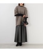 【マイカ ディール/MICA & DEAL】のカットドッキングワンピース 人気、トレンドファッション・服の通販 founy(ファニー) ファッション Fashion レディースファッション Fashion for Women ワンピース Dresses アクセサリー Fashion Accessories ショルダー Shoulder, Shoulder Strap ショート Short, Short Length シルク Silk, 100% Silk ストレッチ Stretch, Stretchy Fabric スニーカー Sneakers, Trainers タフタ Taffeta, Structured Fabric ドッキング Docking, Mixed Material ドロップ Drop Shoulder, Dropped Style ポケット Pocket, Pocket Detail リラックス Relax, Relaxed Fit おすすめ Recommended / Our Picks thumbnail CHARCOAL|ID: prp329100004745186 ipo3291000000034301670