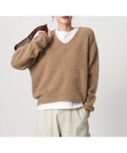 【ビューティ&ユース ユナイテッドアローズ/BEAUTY&YOUTH / UNITED ARROWS】のフォックスカシミヤブレンド Vネックニットプルオーバー 人気、トレンドファッション・服の通販 founy(ファニー) ファッション Fashion レディースファッション Fashion for Women トップス・カットソー Cut & Sew Tops ニット Knit Tops & Sweaters カジュアルプルオーバー・ニットトップス Pullovers & Knit Tops / Casual Pullovers Vネックトップス V-Neck Tops / V-Cut Neckline Shirts カットソー Cut and Sewn Top シンプル Simple, Minimal デニム Denim, Jeans Material 人気 Popular, Best Seller フェミニン Feminine, Girly フォックス Fox, Fox Fur フレア Flare, Flared ルーズ Loose, Oversized thumbnail BEIGE|ID: prp329100004745210 ipo3291000000034779739