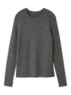 【ミラオーウェン/Mila Owen】のクルーネックリブニットプルオーバー 人気、トレンドファッション・服の通販 founy(ファニー) ファッション Fashion レディースファッション Fashion for Women トップス・カットソー Cut & Sew Tops ニット Knit Tops & Sweaters カジュアルプルオーバー・ニットトップス Pullovers & Knit Tops / Casual Pullovers インナー Innerwear ウォッシャブル Machine Washable キャミ Camisole, Cami Top シンプル Simple, Minimal スマート Smart, Elegant なめらか Smooth, Silky Texture エレガント 上品 Elegant thumbnail GRY[006]|ID: prp329100004745228 ipo3291000000034302206