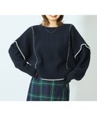 【ローリーズファーム/LOWRYS FARM】の2WAYハイショクステッチプルオーバー WEB限定ナツキネイビー|ID: prp329100004745230 ipo3291000000034780910