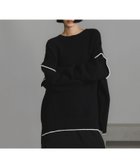 【ローリーズファーム/LOWRYS FARM】の2WAYハイショクステッチプルオーバー ブラック|ID: prp329100004745230 ipo3291000000034966458