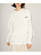 【エミ/emmi】のemmiロゴロングTシャツ 人気、トレンドファッション・服の通販 founy(ファニー) ファッション Fashion レディースファッション Fashion for Women トップス・カットソー Cut & Sew Tops シャツ・ブラウス・オフィスカジュアル Elegant Blouses & Button-Ups ロングTシャツ・Tシャツ Longline T-Shirts & Tees スポーティ Sporty, Casual Athletic スマート Smart, Elegant ロング Long, Long-Length thumbnail WHT[001]|ID: prp329100004745236 ipo3291000000034302349